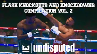 Flash Knockouts and Knockdowns Compilation Vol. 2: Undisputed Boxing Game Clips