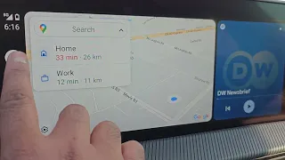 Troubleshooting full screen Android Auto and how to switch between full screen and split screen