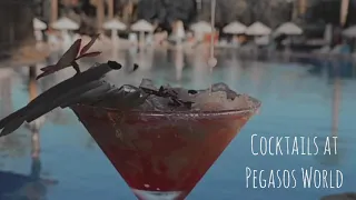 All Inclusive Cocktails at the Pegasos World Resort