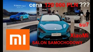 Wizyta w salonie samochodowym Xiaomi SU7 小米 - Ceny ! prezentacja po polsku Salon Xiaomi Chiny