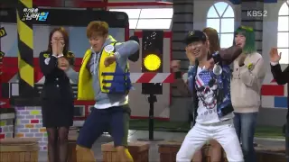 TURBO kim jong kook & kim jung nam dance in EC