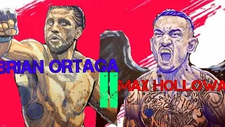 Brian ortega vs max holloway 2 (full fight )