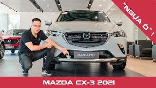 Soi nhanh Mazda CX3 2021 - "Ngựa Ô" phân khúc Chân Ngắn mà Gầm Cao