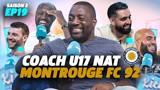 SAMY MANDESSI-BELL ENTRAÎNEUR DES U17 NAT ET RESPONSABLE FORMATION AU CLUB DE MONROUGE FC 92 !