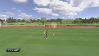 FIFA 21 practice arena free kick