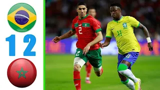 Brazil Vs Morocco 2-1 All Goals & Extended Highlights 2023 HD