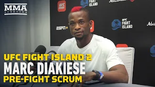 UFC Fight Island 2: Marc Diakiese Felt 'Stupid' Not Having Structure in Past Fights - MMA Fighting