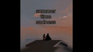summer time sadness 🌞 | lana del Rey | #FREE PALESTINE