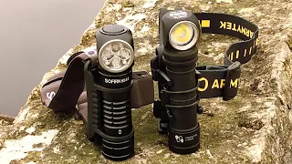 КТО МОЩНЕЙ? Сравнение налобного фонаря SOFIRN 4000lm [Китай] с ARMYTEK WIZARD 4000lm, Мини обзор