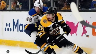 Disputed Goal the Winner in Blues vs Bruins Game 5