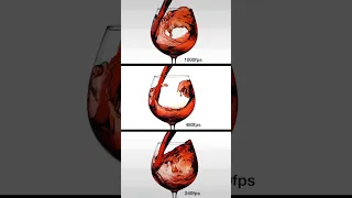 Slow Motion Wine Pour 480 fps