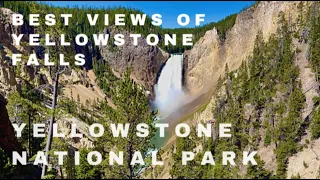 GRAND CANYON of the YELLOWSTONE | Yellowstone Falls | Brink of the Lower Falls | Yellowstone