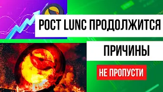 РОСТ LUNA CLASSIC (LUNC) ПРОДОЛЖИТСЯ (ПРИЧИНЫ)