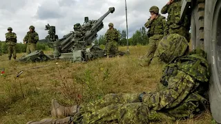How to wake up and say good morning on canadian Military (artillery)