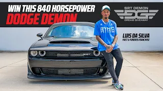 Luis Da Silva from Fast & Furious shows you the Demon Dream Giveaway grand prize! Enter to win it!