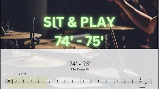 74'   75'  - The Connells - Drum Transcript - DIFFICULTY 2/5