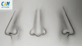 How to Draw Noses ( Very very easy for you )