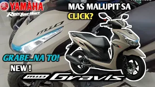 Grabe na to! ,  New! Yamaha Mio Gravis 125 | Quick review , Price and Installment update