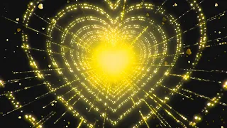 Сердечки фон | Heart | Yellow Hearts | Футажи | Animation | Background video | ФутаЖОР