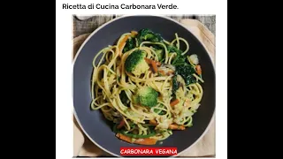 Ricetta di Cuina Carbonara Verde.