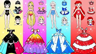 DIY Ideas for Dolls - Four Elements Princesses at Barbie's Wedding - LOL Surprise DIYs