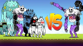 The Battle Cats - Nova the Skull Breaker VS All Nova PRO!
