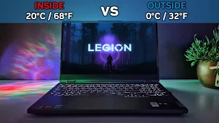 Hot or Cold: Does Environment Temperature Affect Your Laptop's Performance? - LEGION 5