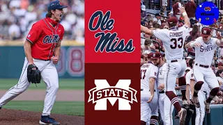 #6 Ole Miss vs #4 Mississippi State Highlights (Game 2) | 2021 College Baseball Highlights