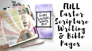 FULL Easter Scripture Writing & Bible Pages | Creative Faith & Co.