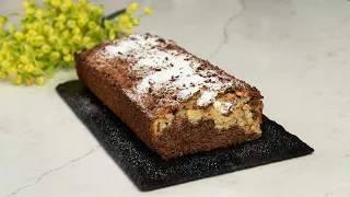 Without sugar, without flour, without gluten a recipe for a marble cake!