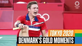 🇩🇰 🥇 Denmark's gold medal moments at #Tokyo2020 | Anthems