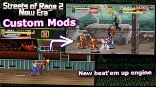 Streets of Rage 2 New Era: Custom Mods Trailler