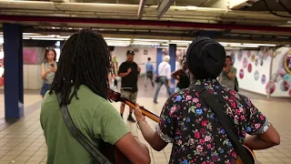 NYC Subway Band: Blac Rabbit Band - Beatles Cover