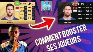 DLS 23 - Comment BOOSTER ses joueurs facilement sur DLS 23 (TUTO) | Dream league soccer 2023