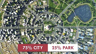 Quarter City | Cities: Skylines Easy Layout in 2 Hours (Timelapse Build)