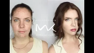 Макияж до и после. Проблемная кожа макияж шок.