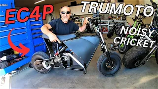 65 MPH electric mini bike!  // EC4P + Noisy Cricket