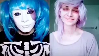 Косплей Салли Фейс| Sally Face Cosplay|подборка видео из Likee и Tik Tok| #SallyFace #Cosplay