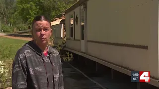 High Ridge woman struggling to find next steps after mobile home destroyed