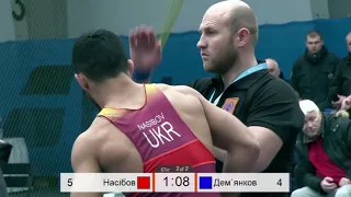Чемпіонат України 2019.  Фінал 67 кг: Насібов  - Дем'янков