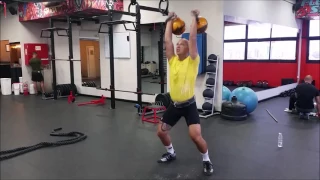 Kettlebell Sport - Long Cycle 10' 87 reps 2x16 kg