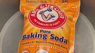 Tutorial for making satisfying baking soda | ASMR