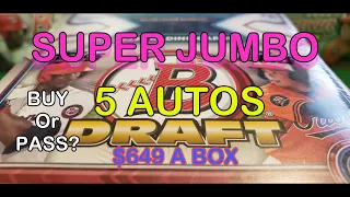 NEW RELEASE! 2022 Bowman DRAFT Baseball SUPER JUMBO BOX  Reveal!