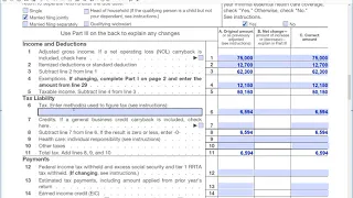 How to fill out Form 1040X, Amended Tax Return