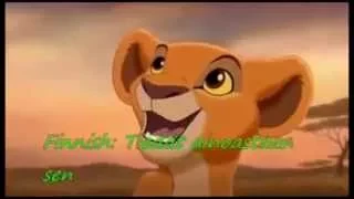 Lion King 2. - We Are One /Multilanguage Lyrics/