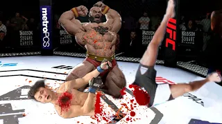 UFC4 | Dooho Choi vs Incredible Figher (EA Sports UFC 4) wwe mma