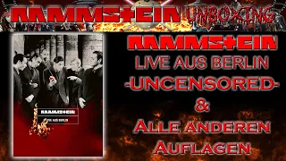 RAMMSTEIN - Live aus Berlin - Uncensored - Digipack + Vergleich aller Editionen