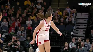 Nebraska Women's Basketball Highlights vs. Maryland  |  Big Ten Tournament Semifinals