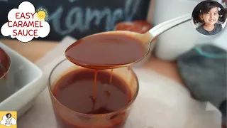 Homemade Caramel sauce with milk | 10 minutes recipe | Caramel sauce with milk powder or milk