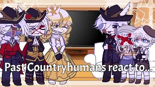 Past Countryhumans react to....|| My AU || Spanish/Español || Leer descripción || mi primer video :)